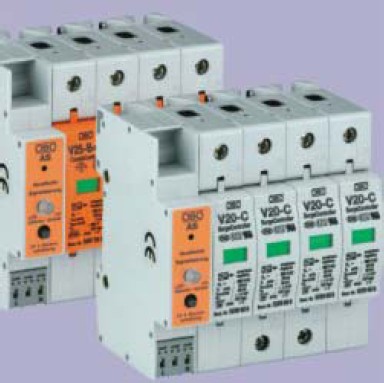 带声光报警电源防雷器V25-B/AS,V25-B+C/AS,V20-C/AS