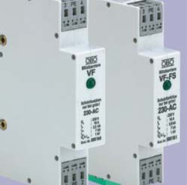 D 级单相交流电源防雷器VF 230-AC-FS,VF 230-AC,VF 230-AC/20A